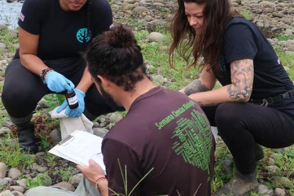 Sampling Activity in Costa Rica
